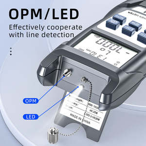 Optik Fiber optik güç ölçer, 10 dalga boyunda yüksek hassasiyetli kırmızı ışık kalem aydınlatma optik zayıflama test cihazı - Product Image 5