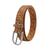 Ceinture vintage en liège pour femmes, design rétro personnalisé, accessoire de taille écologique, vente en gros directe d'usine