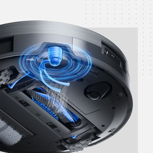 Station de nettoyage robotisée tout-en-un EcoVacs X11 Cyclone avec vision LDS et nettoyage automatique pour grandes maisons - Product Image 2