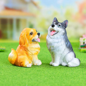 Adornos de dibujos animados de Wang Xingren, decoraciones para el coche o escritorio, artesanías de resina de cachorros, fabricantes, venta al por mayor - Product Image 4