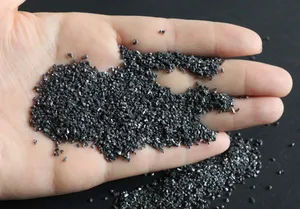 Fuente de la fábrica 98% de 99% de pureza de carburo de silicio emery Abrasivos en polvo carborundum de grano