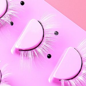 Ciglia Finte in Fibra Sintetica con Perle, Estensioni Ciglia Stile <span class=keywords><strong>Visone</strong></span> Alato, 4 Paia - Product Image 2