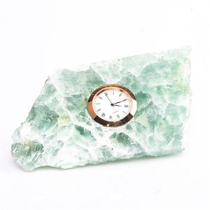 Horloge murale en fluorite, décorations de noël, acheter des cristaux de guérison, <span class=keywords><strong>quartz</strong></span> grand <span class=keywords><strong>cristal</strong></span>, horloge - Product Image 5