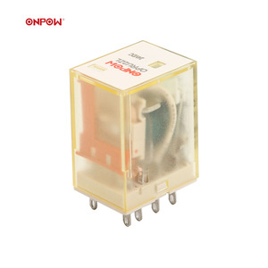 Relais électromagnétique Miniature à 8 broches, à usage général, 12V/24V/36V/110V/220V/380vac VDC, peut remplacer <span class=keywords><strong>My2n</strong></span> - Product Image 1
