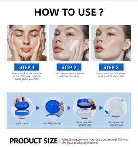 Zero Pore Pad 2.0 Tonico Viso a Doppia Texture per Esfoliare e Levigare i Pori, Pad Coreano per la Cura della Pelle per Tutti i Tipi di Pelle, 70 Pezzi - Product Image 2