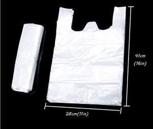 HC Sac de stockage des aliments en plastique pour t-shirt transparent de haute qualité sur rouleau pour supermarché et exposition Option économique - Product Image 2