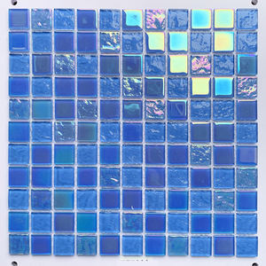 Il <span class=keywords><strong>mosaico</strong></span> di <span class=keywords><strong>vetro</strong></span> della piscina con piastrelle iridescenti migliora la tua piscina - Product Image 4