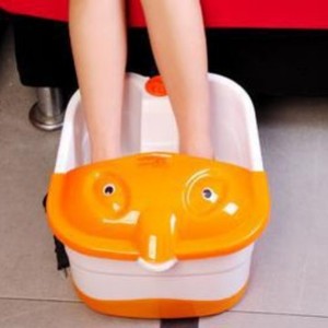 Ruifeng RF-368 <b>Foot</b> Bath Basin 34x38x18cm Automatic Heating Bubble <b>Massage</b> For <b>Foot</b> Care - Product Image 2