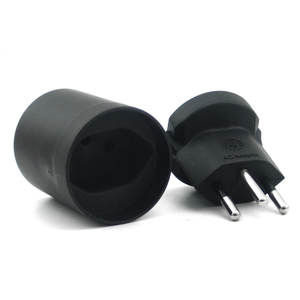 SN441011 <span class=keywords><strong>Adaptateur</strong></span> de <span class=keywords><strong>prise</strong></span> standard <span class=keywords><strong>suisse</strong></span> noir/blanc NEUF, norme européenne française <span class=keywords><strong>vers</strong></span> <span class=keywords><strong>suisse</strong></span>, 10A 250V - Product Image 2