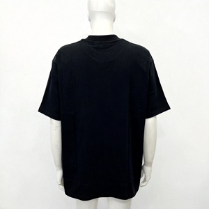 <span class=keywords><strong>Camiseta</strong></span> de Alta Calidad para <span class=keywords><strong>Hombre</strong></span>, 100% Algodón, 400 g/m², Cuello Ajustado, Estilo Urbano, Lisa, para Impresión de Logotipo Personalizado - Product Image 3