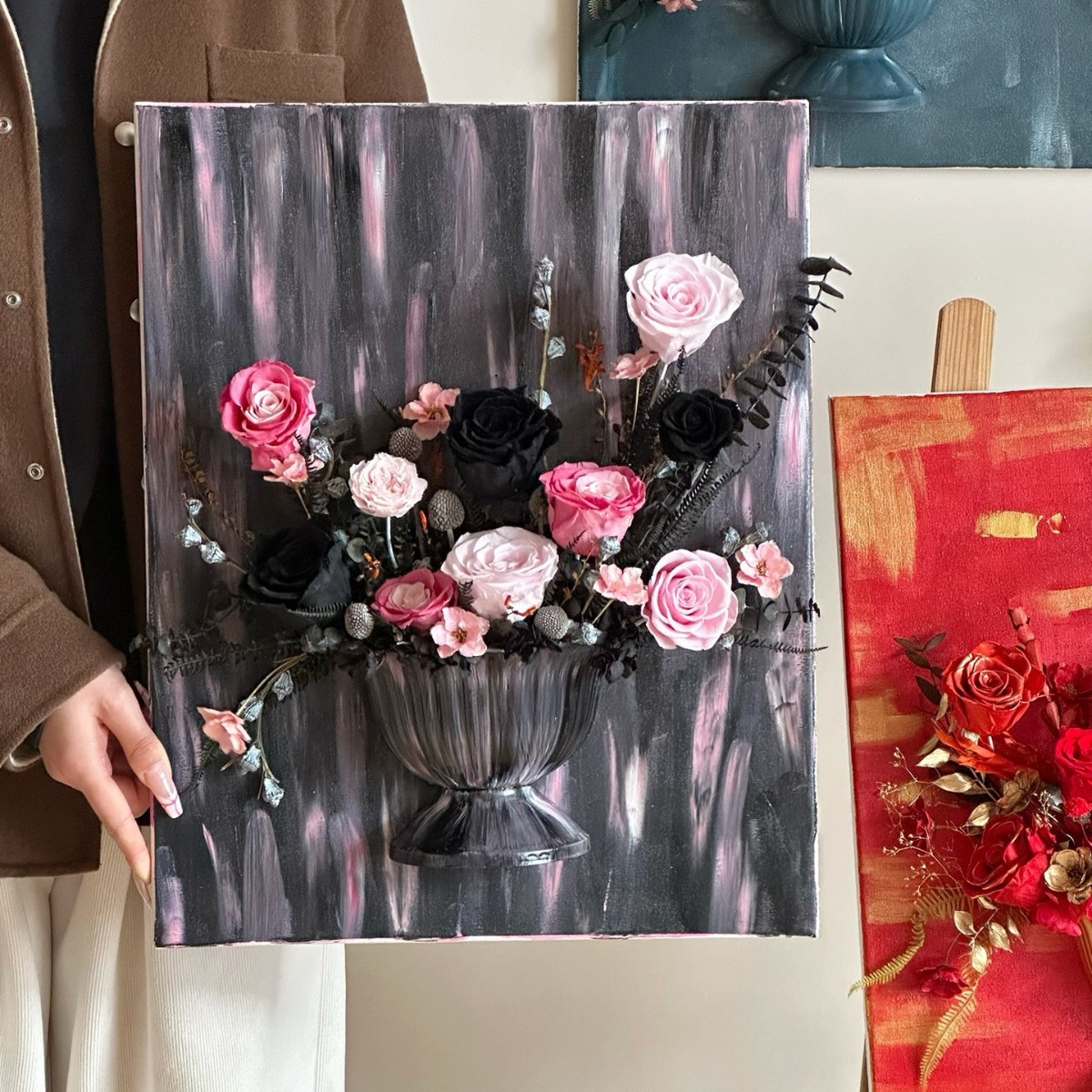 04 rosa y negro