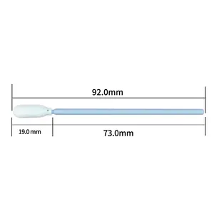 Éponge enlever la poussière cleanroom tête d'impression tampon en mousse pour salle blanche avec embout flexible