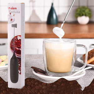 Beeman batteria montalatte elettrico frullino per le uova portatile caffettiera cucina bevanda schiuma frusta Mixer caffè frusta schiuma - Product Image 5