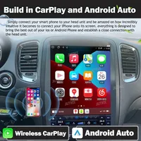 Autoradio Android 12 de 13 pouces pour Dodge Durango 2011-2020, récepteur stéréo, lecteur multimédia, unité de navigation Carplay