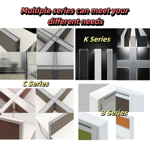商用家具办公椅书桌小型办公桌工业用带插座4座商用隔断办公桌 - Product Image 6