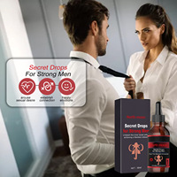 Venta caliente Hombres Secret Drops Aceite de masaje sensual Estimular el deseo Aumentar la satisfacción Aceite energético para hombres