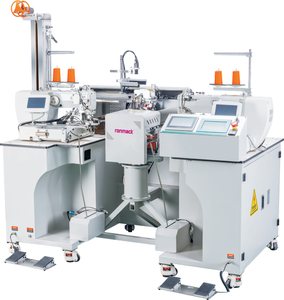 RONMACK RM-22102-ULSJ Welding&Logo Marking <b>Double</b> Head Elastic Tape Joint Machine Industrial Computer Sewing - Product Image 1