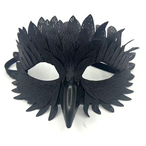 Exquisita máscara facial <span class=keywords><strong>de</strong></span> <span class=keywords><strong>plumas</strong></span> <span class=keywords><strong>de</strong></span> búho con pico-Elegante cubierta <span class=keywords><strong>de</strong></span> media cara <span class=keywords><strong>de</strong></span> Carnaval para maquillaje <span class=keywords><strong>de</strong></span> bola <span class=keywords><strong>de</strong></span> Halloween para mujer - Product Image 6