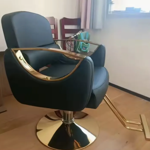 เก้าอี้โลหะสำหรับตัดผมเก้าอี้ร้านเสริมสวย - Product Image 3