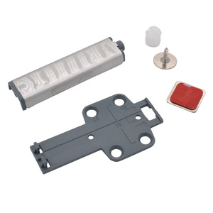 Amortisseur magnétique à rebond pour porte d'armoire de cuisine, fermeture à bouton-poussoir en acier inoxydable pour tiroir et porte de placard, quincaillerie - Product Image 2