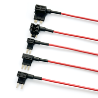Porte-fusible Micro Standard Lowpro Mini avec adaptateur de fusible à lame pour voiture 1A-40A, fourni directement par l'usine