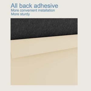 Painéis acústicos autoadesivos, painel de absorção de som, painéis de amortecimento de som de alta densidade para paredes, portas e tetos, espuma à prova de som - Product Image 6