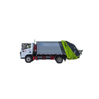 Camion à ordures compacteur hermétique Dongfeng Duolika D6 5m³ à chargement arrière pour l'élimination des déchets résidentiels urbains