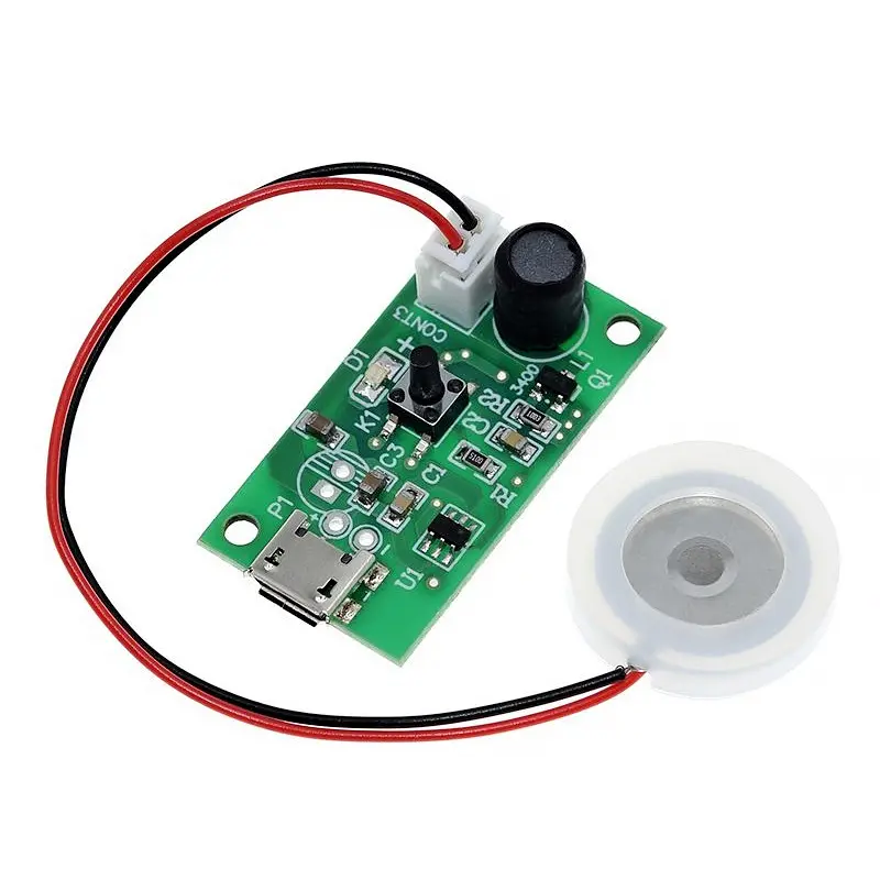 ISSR 20mm 2.4 MHz Humidifier Piezoelectric Transducer Mist Maker Chip 2.4MHz Ultrasonic Piezo Atomizer
