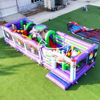 Jeux de parc d'attractions gonflables pour enfants et adultes, thème vaisseau spatial, pour l'extérieur, à vendre