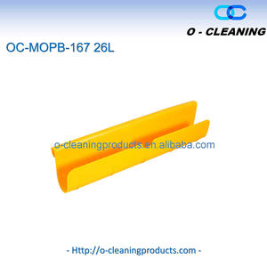 Seau de nettoyage professionnel en plastique de 26L sur roues, seau à <span class=keywords><strong>raclette</strong></span> robuste avec tamis, seau de rangement d'outils portable - Product Image 5