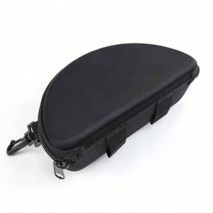Portable <b>Sun</b> Beach <b>Glasses</b> <b>Case</b> Travel Waterproof Zipper Solar Eyeglasses Storage With Compact EVA and Leather Carry <b>Case</b> - Product Image 4