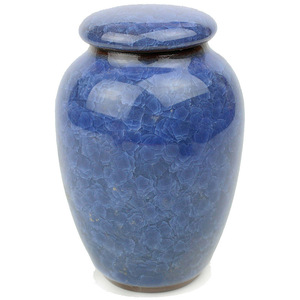 Wholesale Modern High Quality Hand Painted Ceramic Urn Pet Memorial Dog <b>Ashes</b> Keepsake <b>for</b> Pets - Product Image 4