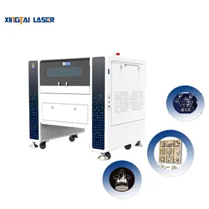 80 Wát máy tinh thể máy truyền nhiệt Laser Cutter Máy tính để bàn Laser Cutter CO2 Máy khắc laser để bán