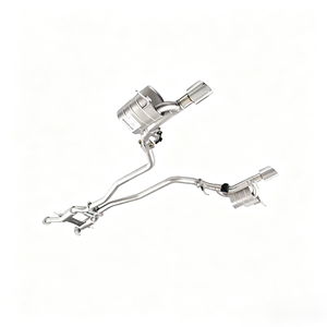 Scarico Centrale ad Alto Flusso in Acciaio Inox 304 con Valvola di Controllo per Dodge Durango 2011-2024 3.6L 5.7L, Modifica Prestazioni Silenziatore - Product Image 2