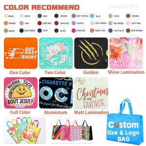 Bolsas de Compras Reutilizables al <span class=keywords><strong>por</strong></span> <span class=keywords><strong>Mayor</strong></span>, Económicas, de Alta Calidad, Extra Anchas, de Tela No Tejida, con Logotipo Impreso Personalizado - Product Image 3