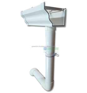 Système Industriel de Gouttières en PVC Vertes de Haute Qualité, Nouvelles, en Forme de Trapèze et en U, pour Toitures, Prix Fabricant - Product Image 2