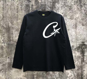 Camiseta <span class=keywords><strong>CORTEI</strong></span> de Manga Larga con Estampado Serigrafiado, Estilo Urbano, Corte Holgado, para Hombre y Mujer, Otoño 2025, a la Moda - Product Image 4