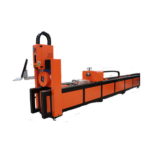 Fiber Simple Laser Metal Tube Cutting Machine Stainless <b>Copper</b> <b>Sheet</b> High Efficiency 1500W Speed Tube Laser Cutting Machine - Product Image 3