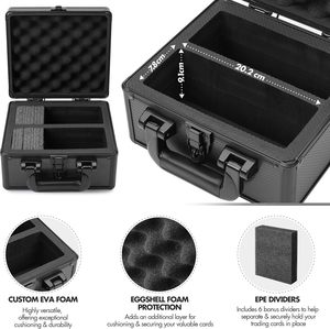 Boîte de rangement TopLoader - Contient <span class=keywords><strong>plus</strong></span> de 400 cartes à collectionner, porte-cartes One Touch - Product Image 3