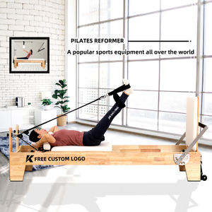 <span class=keywords><strong>YOGA</strong></span> Studio chêne bois Pilates lit réformateur Machine balançoire lit baril <span class=keywords><strong>chaise</strong></span> colonne vertébrale correcteur vente Premium Pilates réformateur Machine - Product Image 2