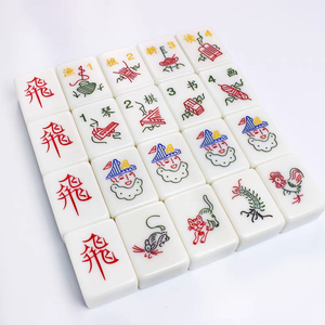 Jeu de Mahjong Américain Personnalisé en Acrylique avec Paillettes – Tuiles de Mahjong Modernes de Luxe pour Cadeau (Singapour, Malaisie) - Product Image 3