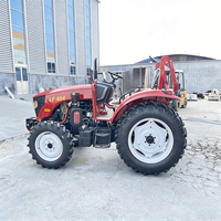 Pabrik Langsung Menyediakan Mesin Pertanian Euro Lima, Traktor Pertanian 4x4 Mini 4wd, Traktor Kompak Roda Kecil