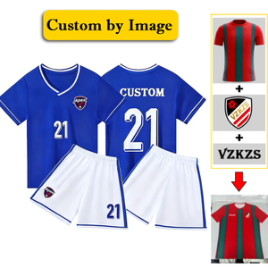 Camiseta de Fútbol Personalizada con Logotipo, Diseño Vintage, Sublimación de Alta Calidad, Uniforme de Fútbol para Hombre - Product Image 1
