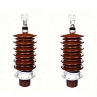 Bouchon de raccordement en porcelaine à bride en aluminium Anmei pour composants en cuivre, moyenne tension, 24 ~ 40,5 kV, pour transformateur à entrée de câble 800 ~ 1250 A