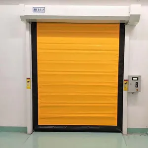 Porta de rolamento rápido para porta de isolamento automático, armazenamento frio