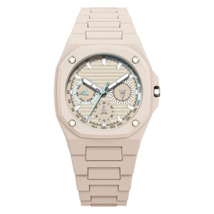 Montre de sport à quartz de luxe pour hommes, avec affichage du calendrier et des aiguilles, chiffres arabes, étanche - Product Image 6