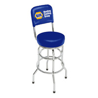 Vente en Gros de Tabourets de Bar Modernes Chaises Hautes sur Mesure Chaises de Bar en Cuir Pas Cher avec Dos