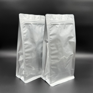 Sachet Doypack Personnalisé Refermable en Aluminium Imprimé avec Fermeture Éclair, Qualité Alimentaire, pour Emballage Café, Thé et Snacks - Product Image 2