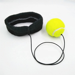 KWO Home Gym Oem Soulagement du stress Flexible Head-Mounted Bounce Children Small Rubber Pu Set Head Band Reflex Boxing Speed Punching-Ball - Product Image 5