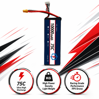Batterie LiPo Xingto Série Haute Décharge pour Drone 6S 7S 8S 10S 12S 14S 10Ah 11Ah à 50Ah 10C 20C 25C 75C Type Pouch pour FPV Racing